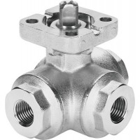 Шаровой кран Festo VZBM-1/2-RP-40-F-3L-F03-B2B3